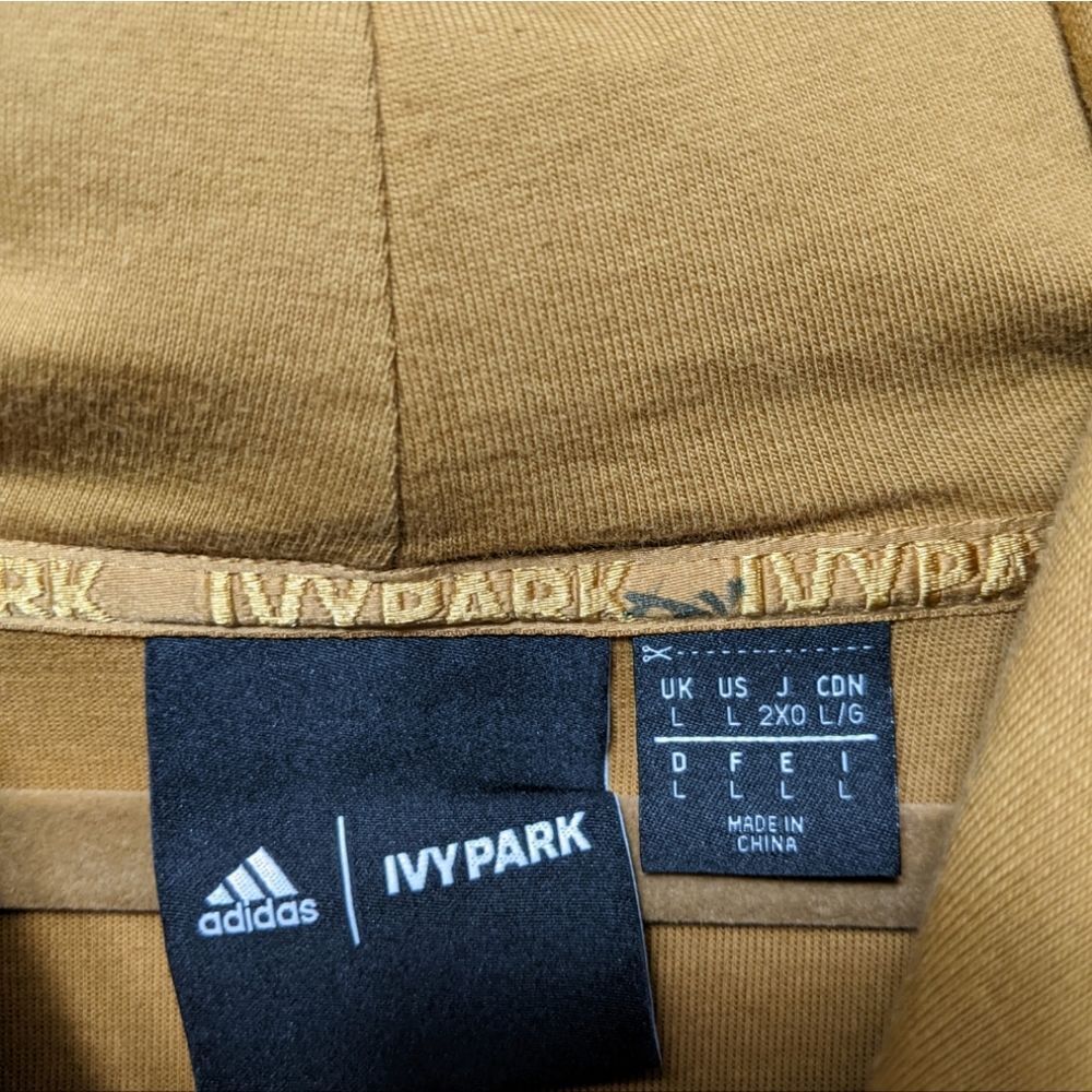 ADIDAS x IVY PARK Tan 4 All Hoodie Unisex L - Picture 5 of 9